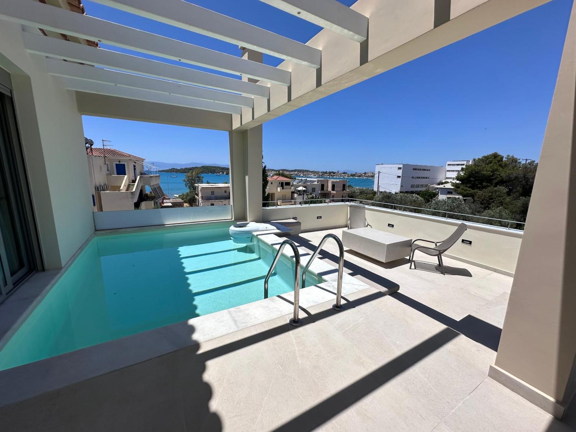 Luxury Houses With Private Pools In Porto Heli By Goutos Properties Ngoại thất bức ảnh
