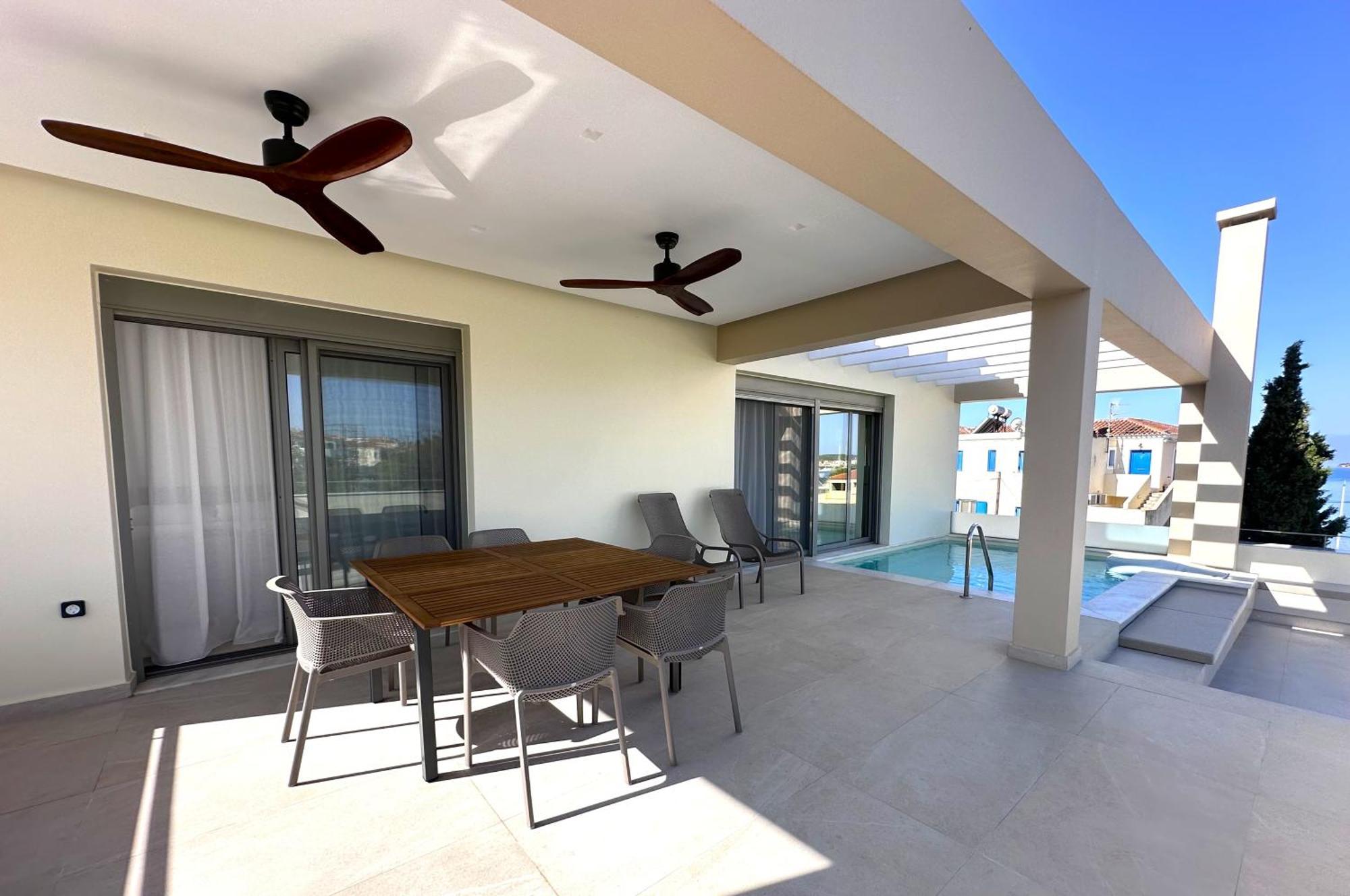 Luxury Houses With Private Pools In Porto Heli By Goutos Properties Ngoại thất bức ảnh
