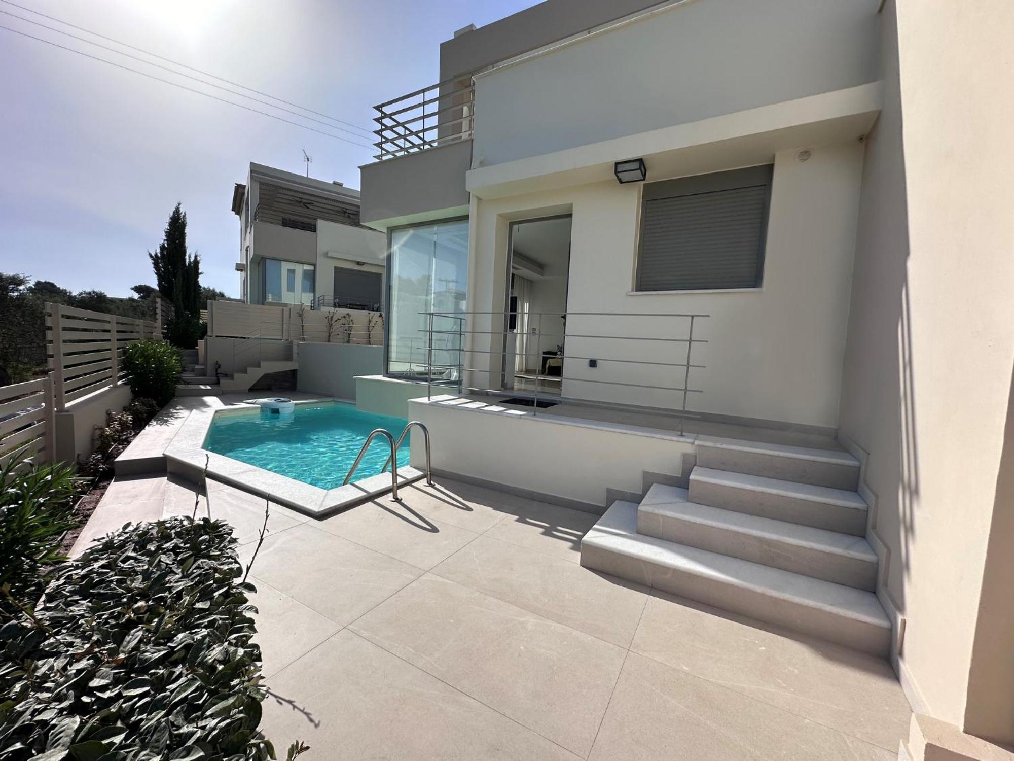 Luxury Houses With Private Pools In Porto Heli By Goutos Properties Ngoại thất bức ảnh