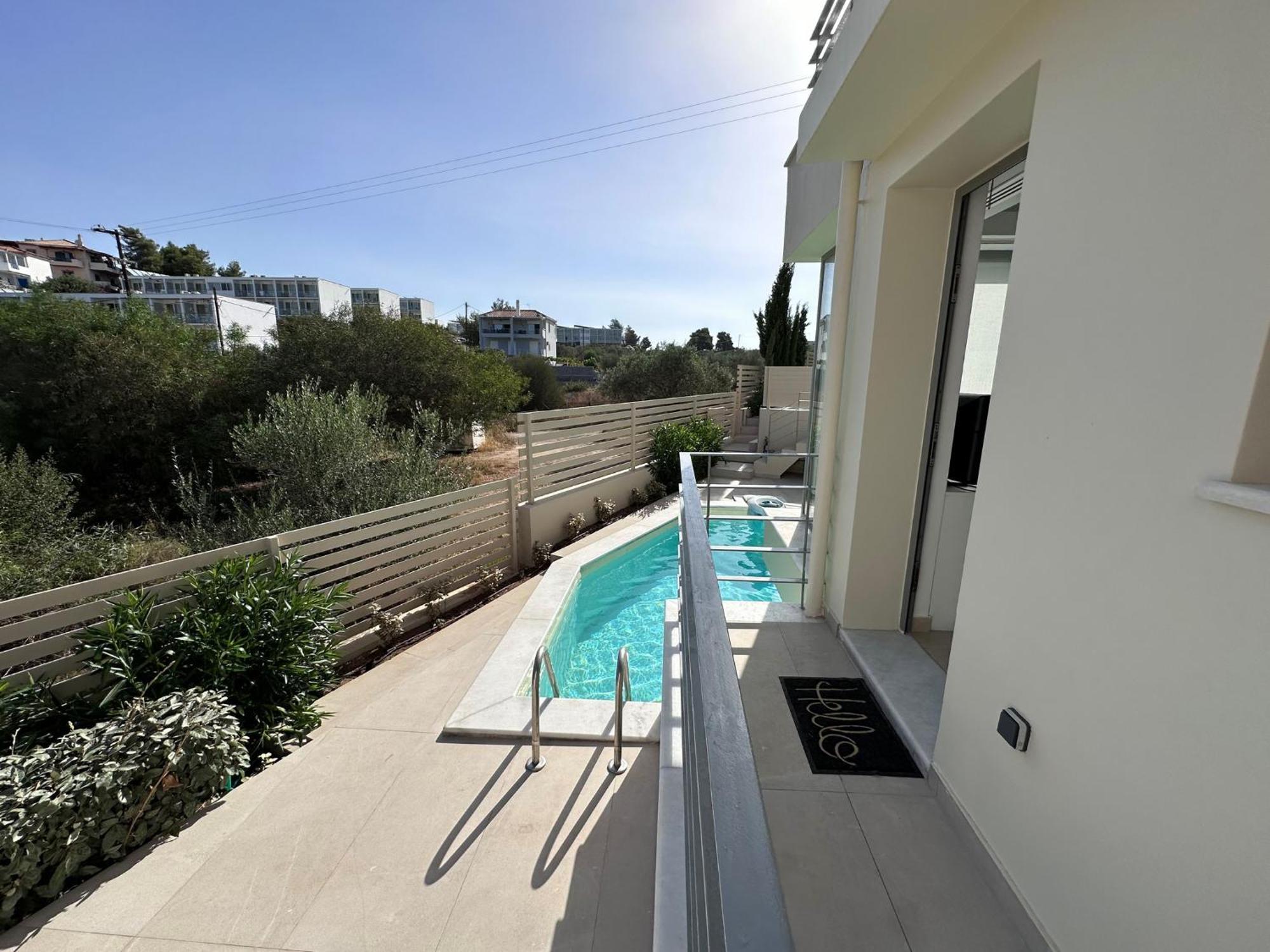 Luxury Houses With Private Pools In Porto Heli By Goutos Properties Ngoại thất bức ảnh