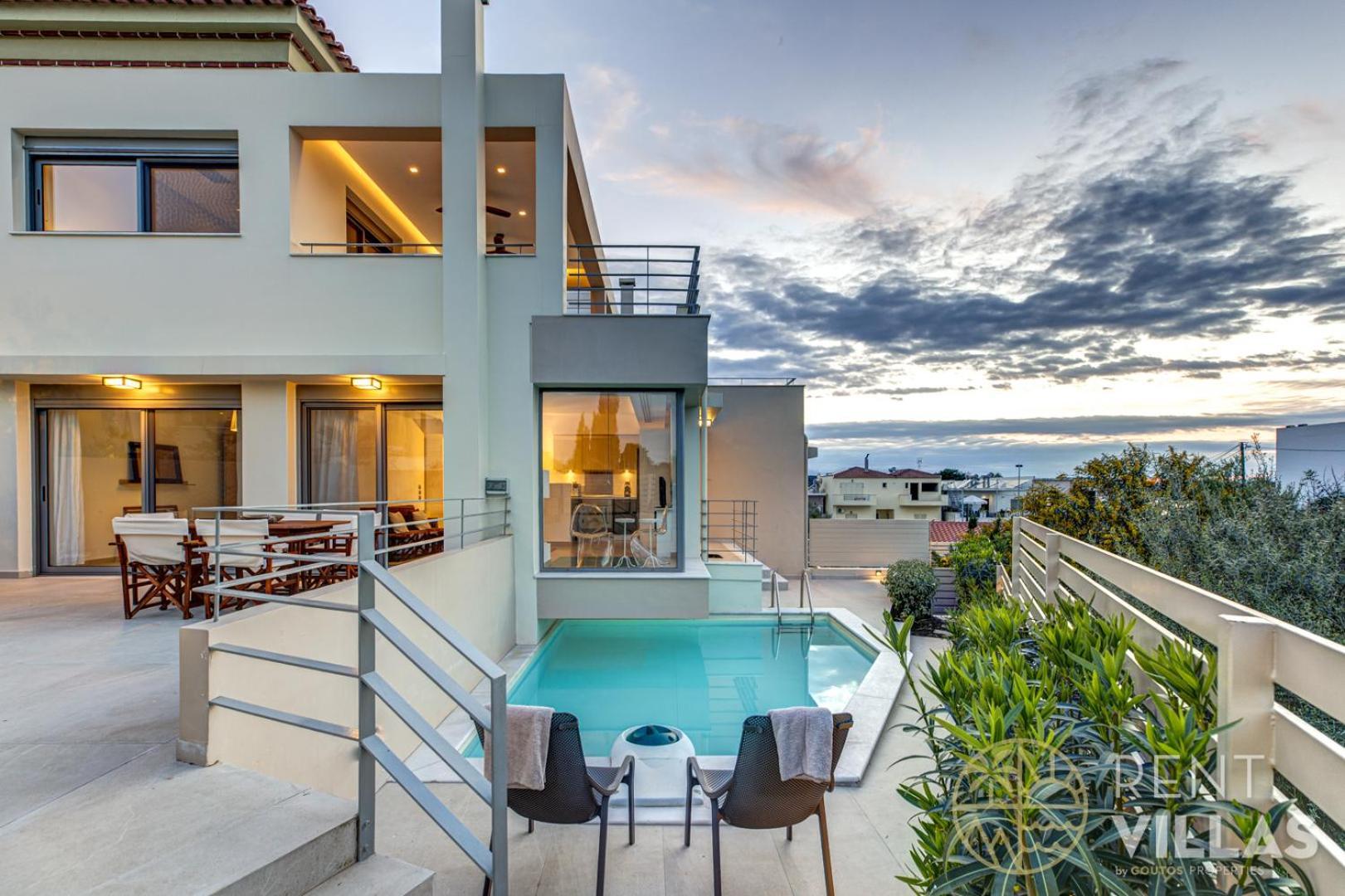 Luxury Houses With Private Pools In Porto Heli By Goutos Properties Ngoại thất bức ảnh